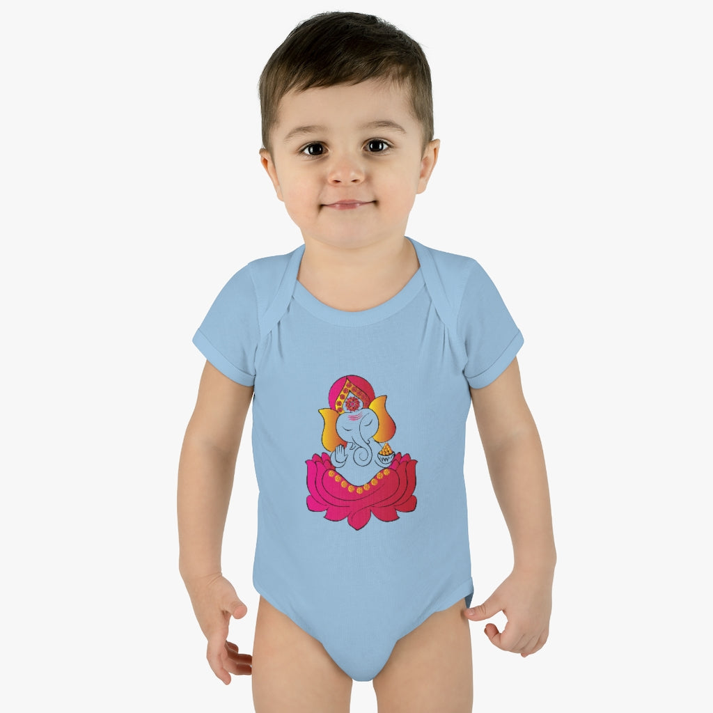 Baby Ganesha Baby Rib Bodysuit