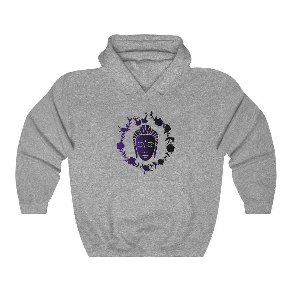 Kamal Budha Printed Hooded Sweatshirt for Women