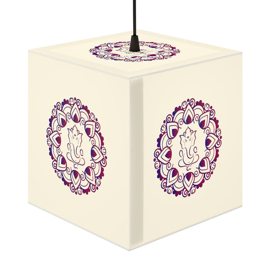 Ganeshae Printed Light Cube Lamp