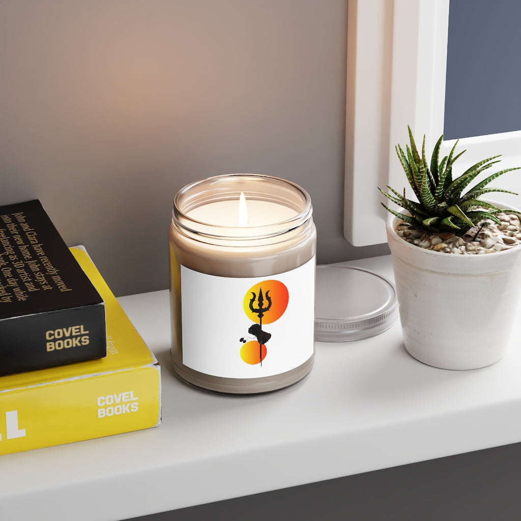 Shivrule Printed Scented Candle
