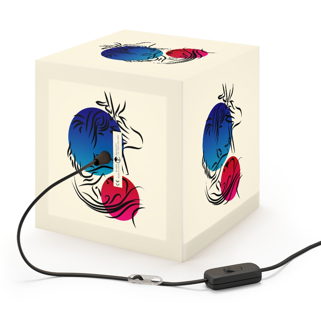 Radheshyam Printed Light Cube Lamp