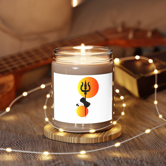 Shivrule Printed Scented Candle