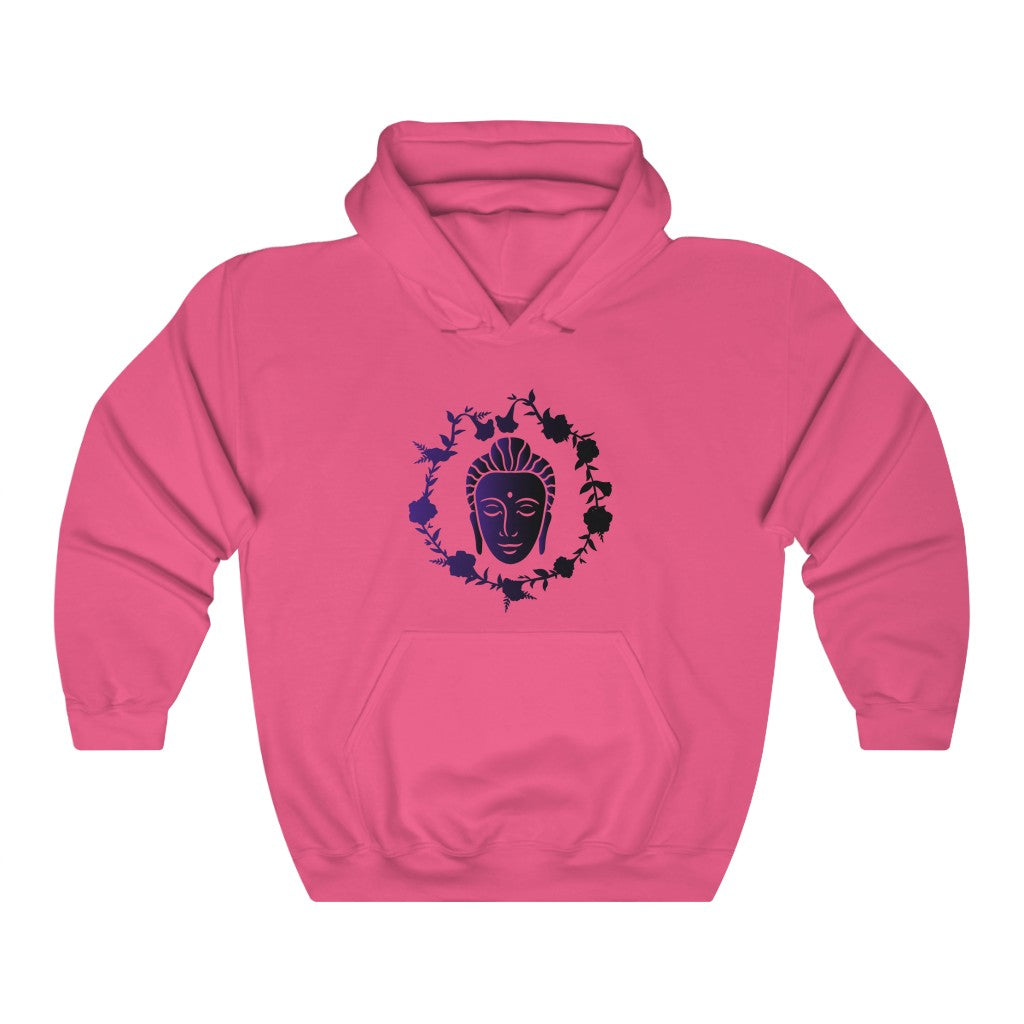 Kamal Budha Printed Hooded Sweatshirt for Women