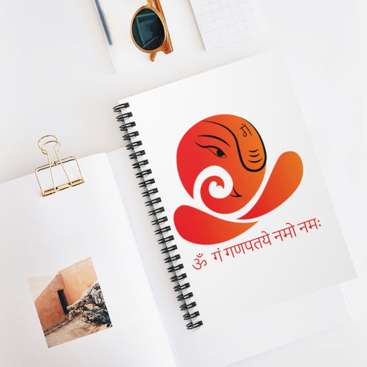 Ganesha Mantra Printed Note Book