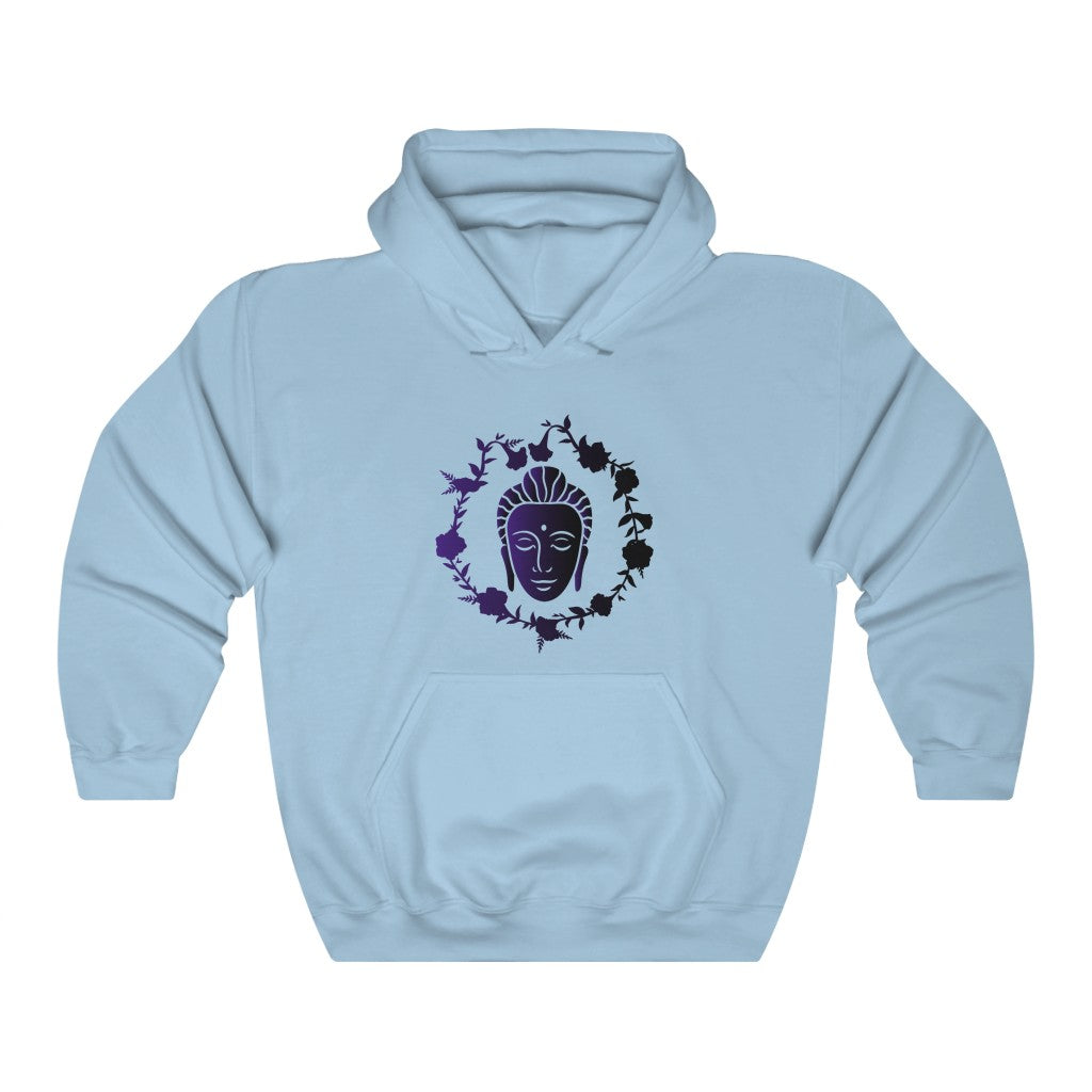 Kamal Budha Printed Hooded Sweatshirt for Women