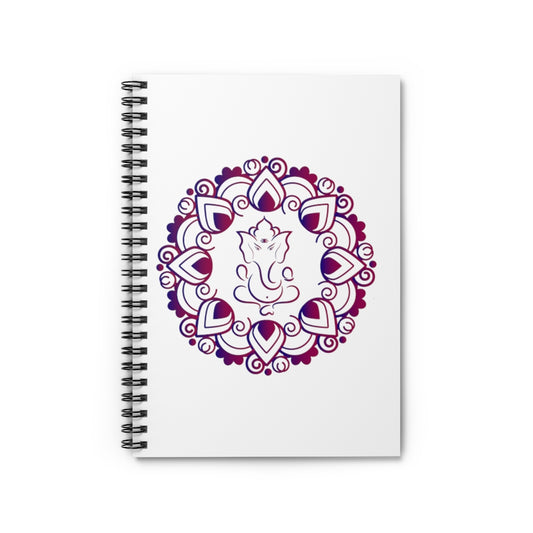 Ganeshae Printed Spiral Notebook