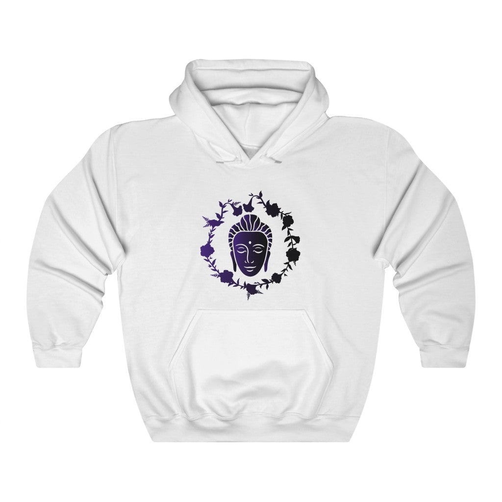 Kamal Budha Printed Hooded Sweatshirt for Women