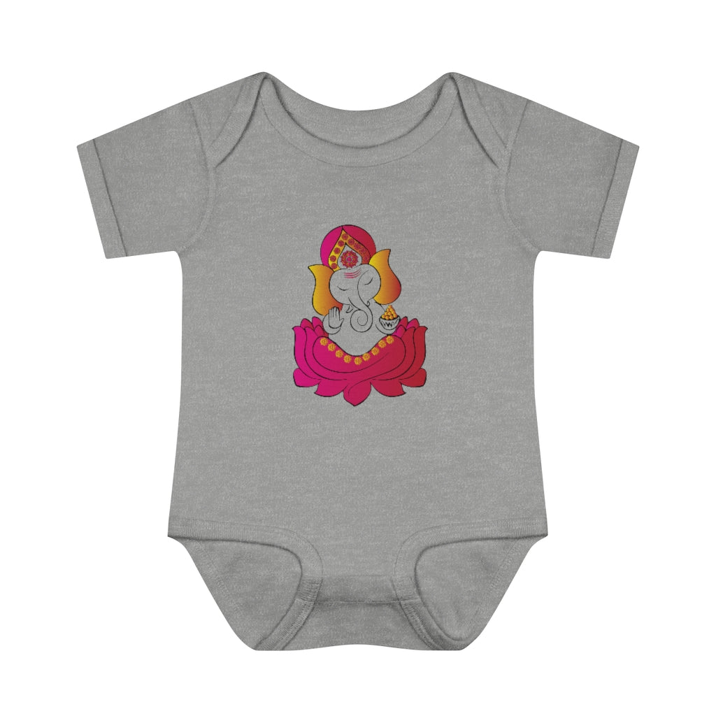 Baby Ganesha Baby Rib Bodysuit