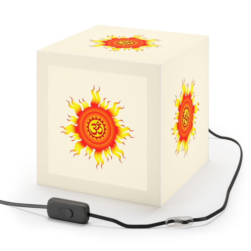 Suryaom Printed Light Cube Lamp