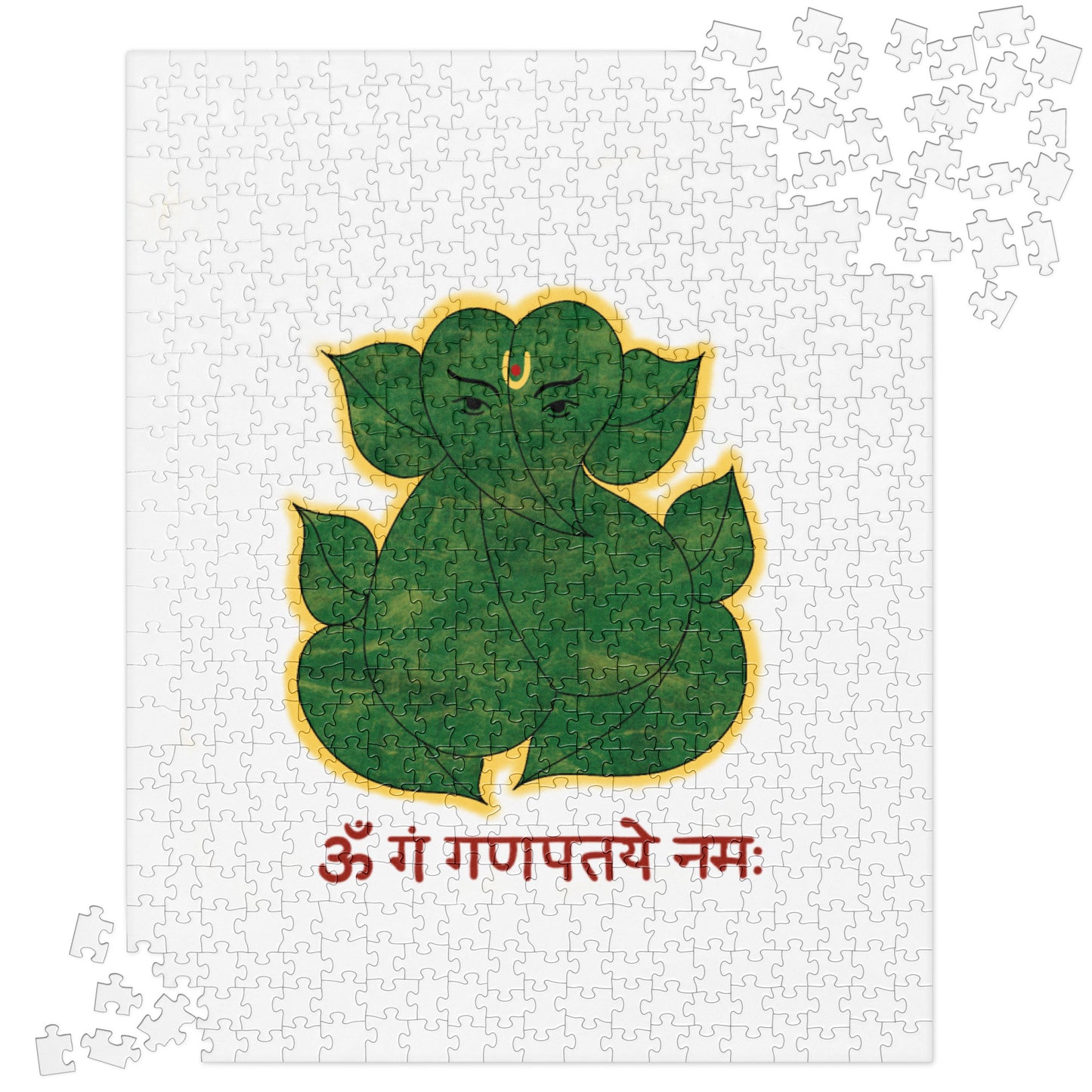 Leaf Ganesha Jigsaw puzzle