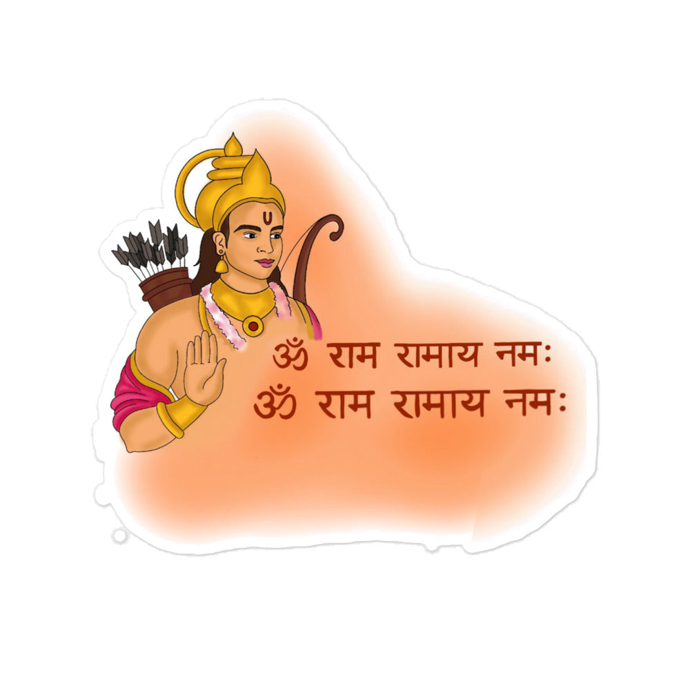 Raghava Printed Sticker